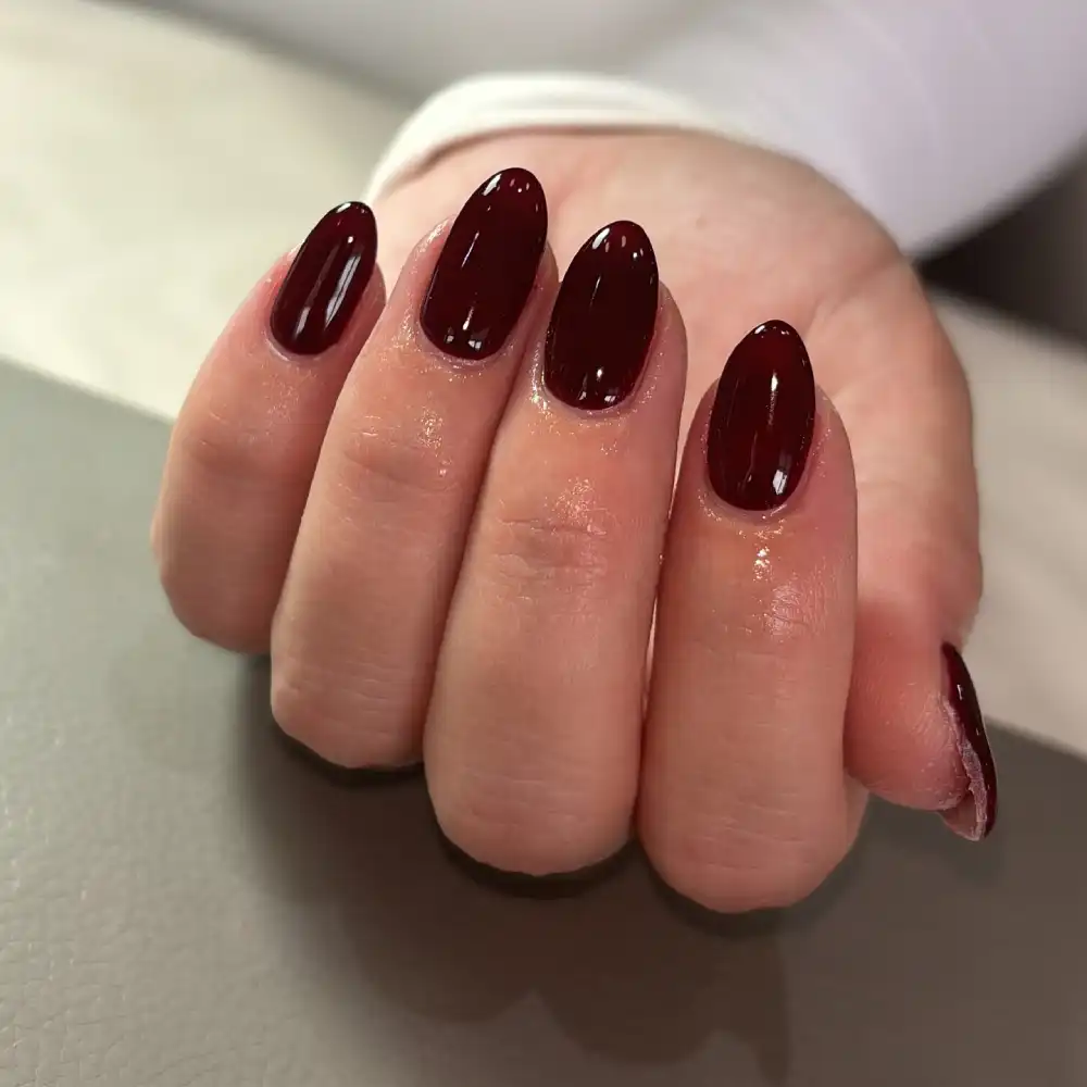 brown nails design