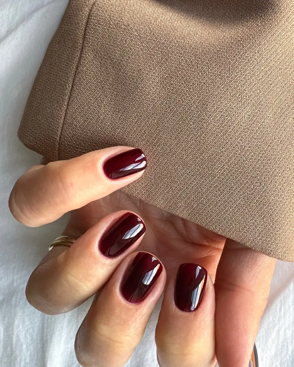 brown nails design