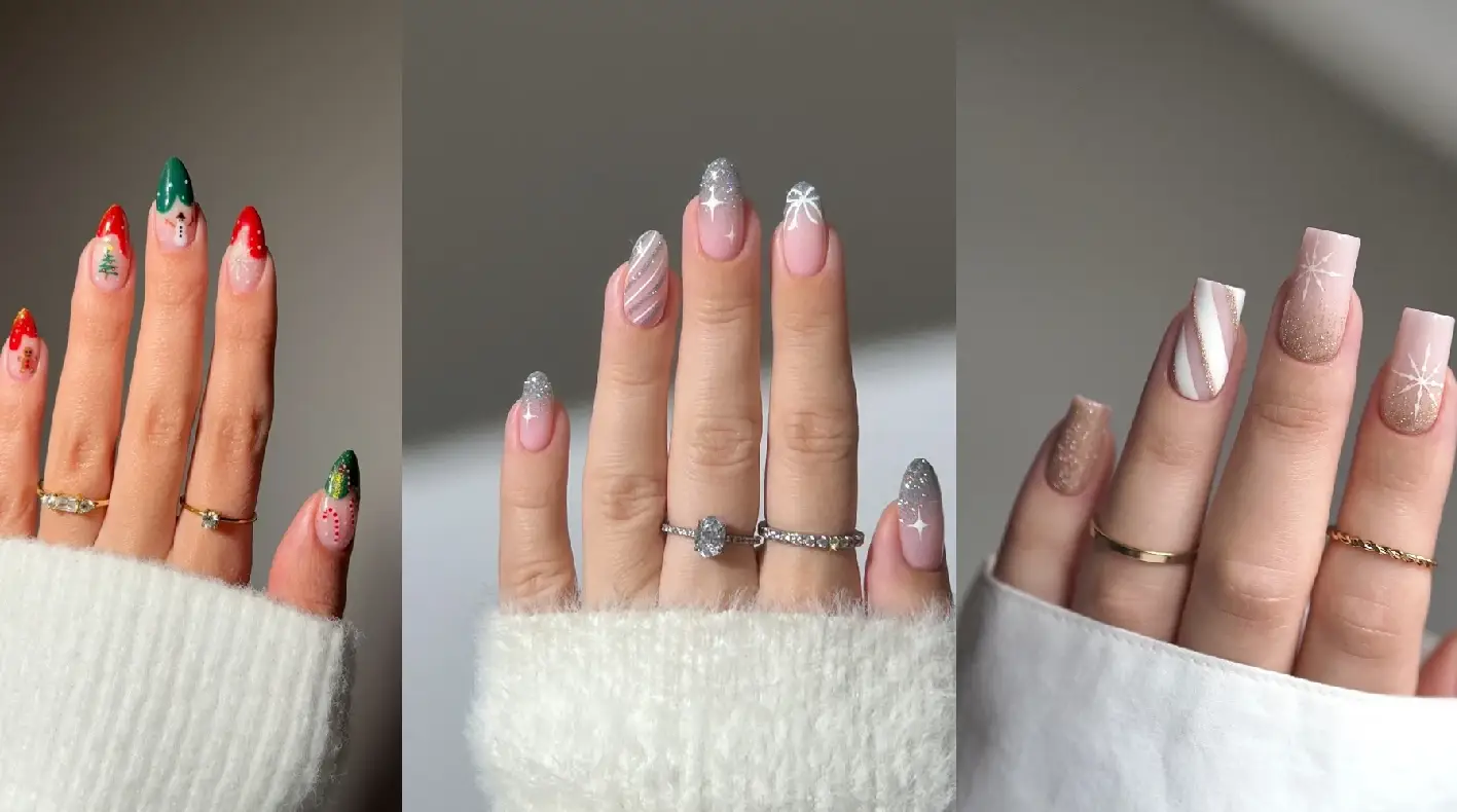 Adorable Christmas Nails You’ll Want to Copy Right Now