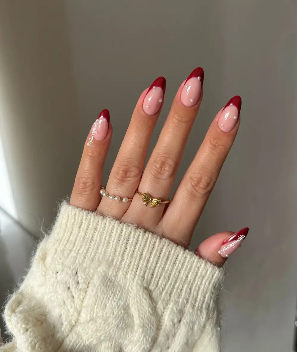 french tip nails