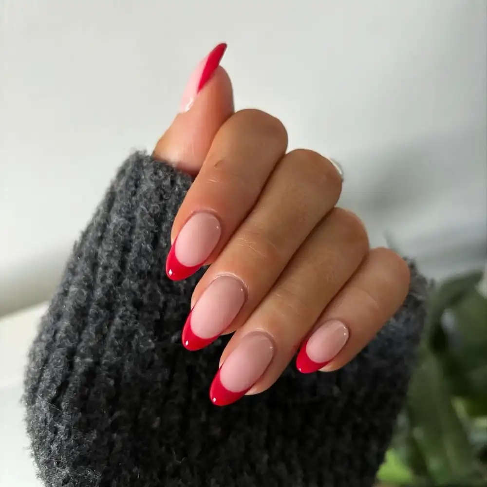 french tip nails