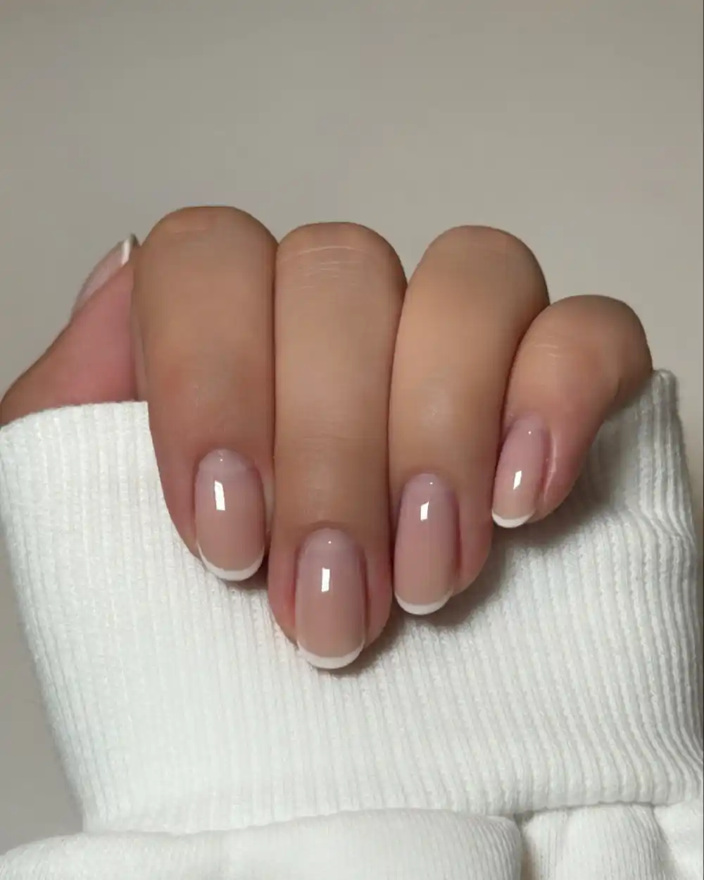 french tip nails