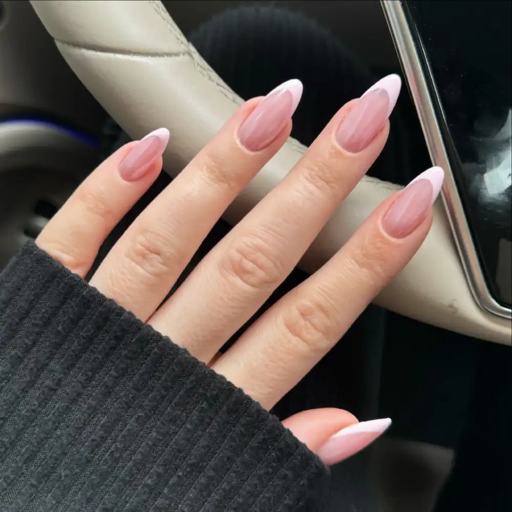 french tip nails