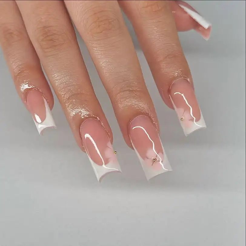 french tip nails