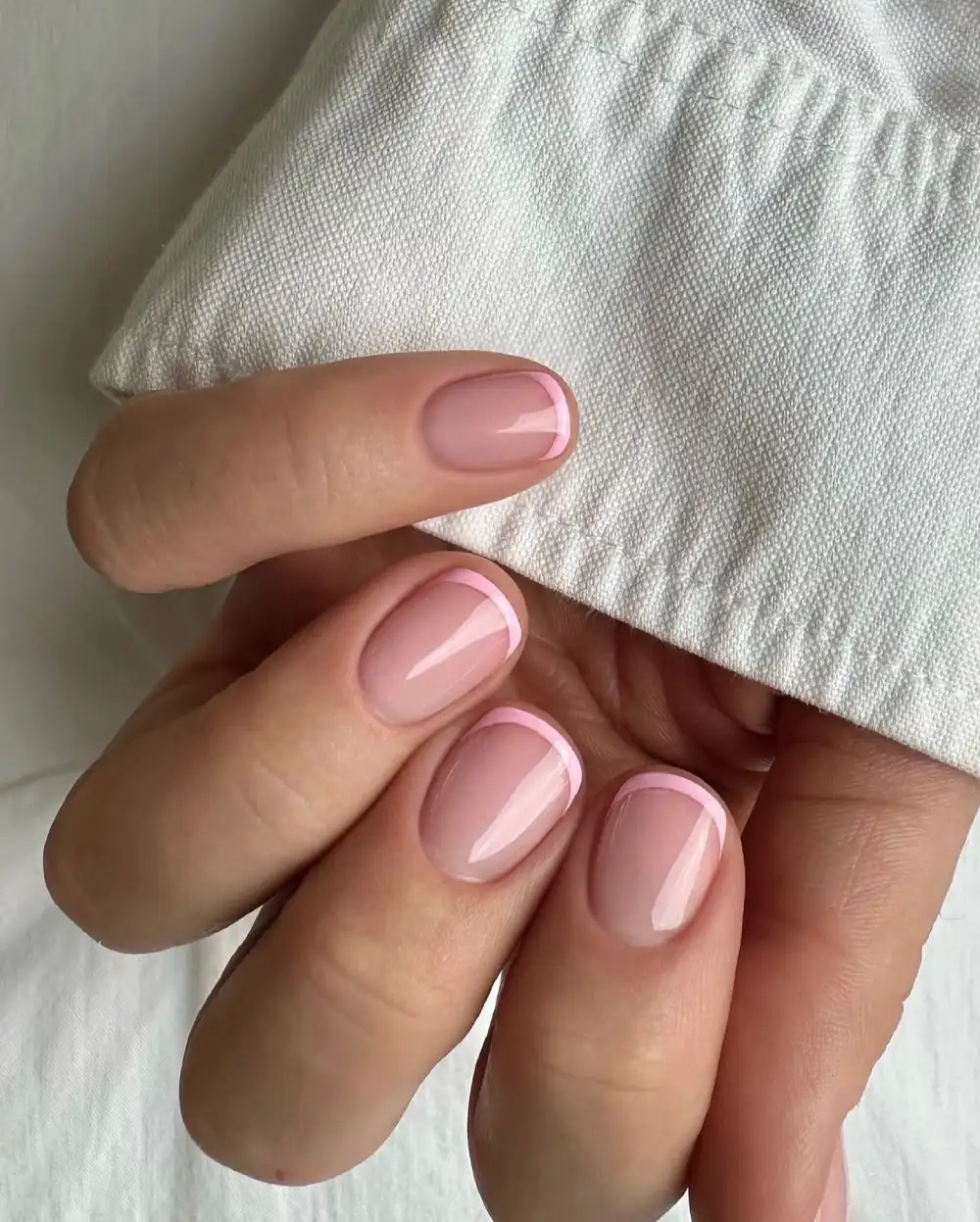 french tip nails