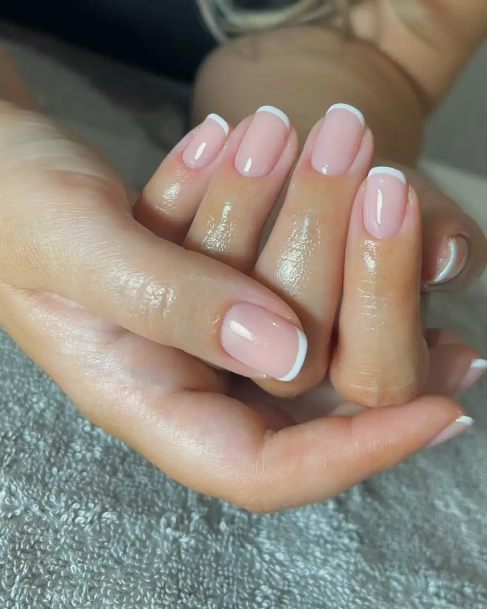 french tip nails