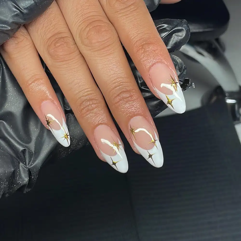 french tip nails