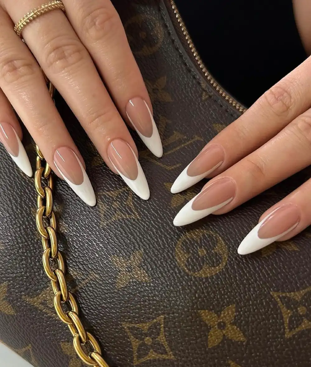 french tip nails