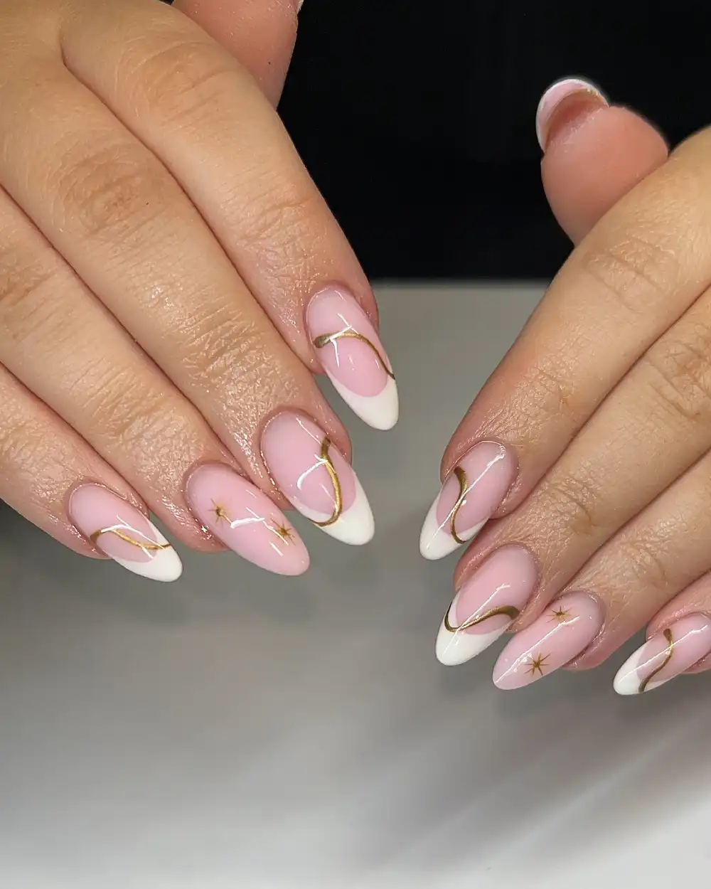 french tip nails