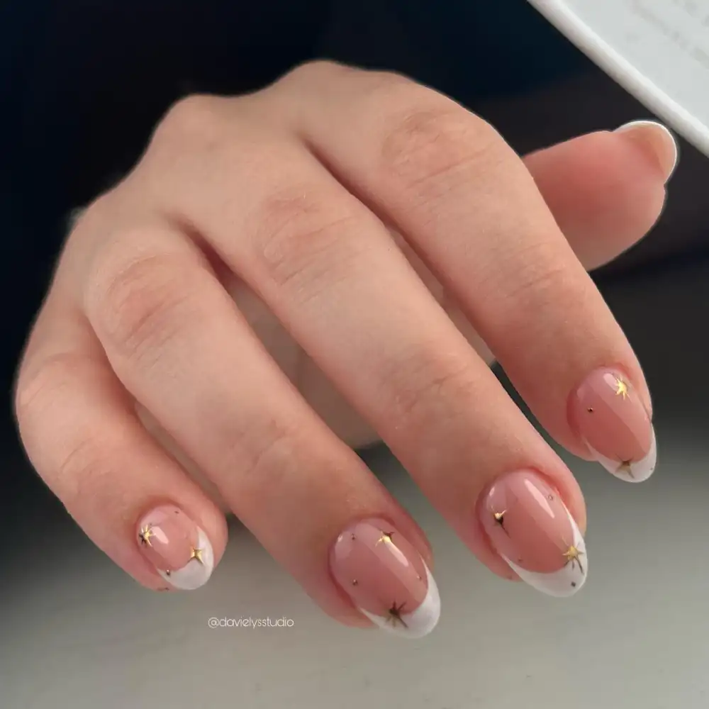 french tip nails