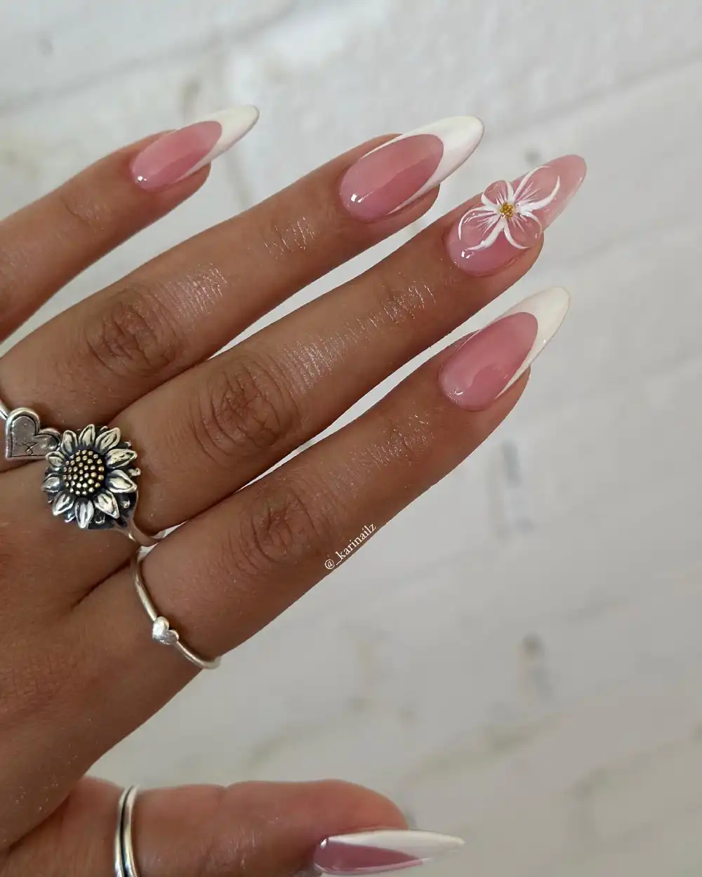 french tip nails