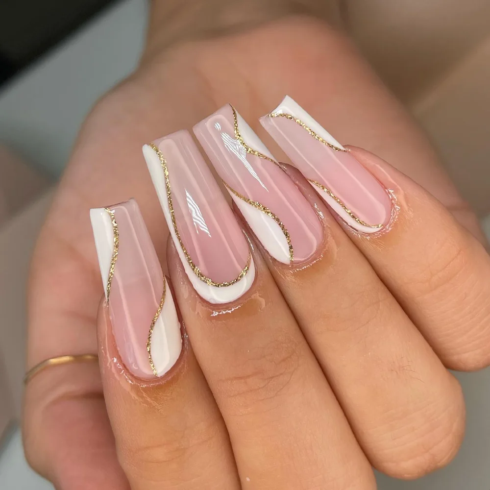 long square nail design ideas