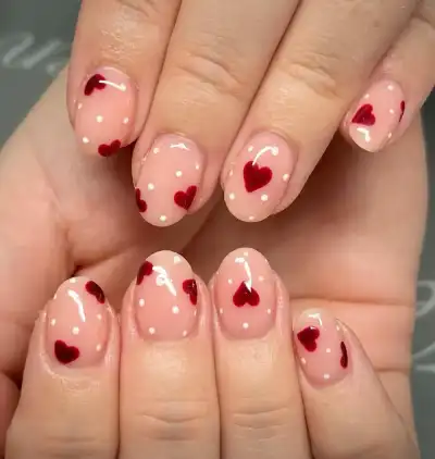 40+ Simple Valentine’s Day Nail Designs That Are Sweet and Easy to Try