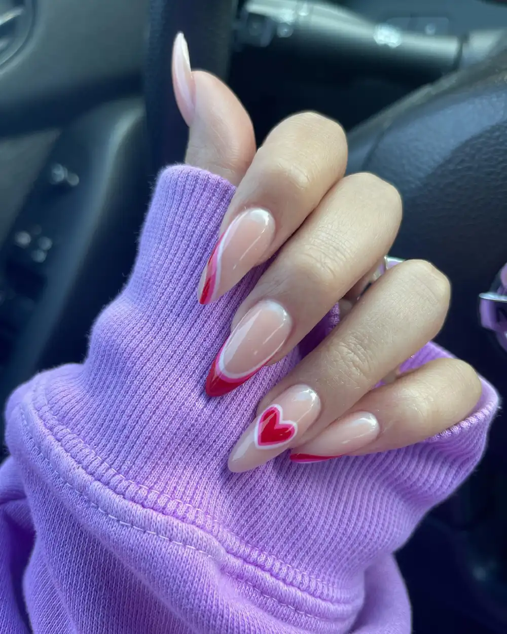 valentines day nails