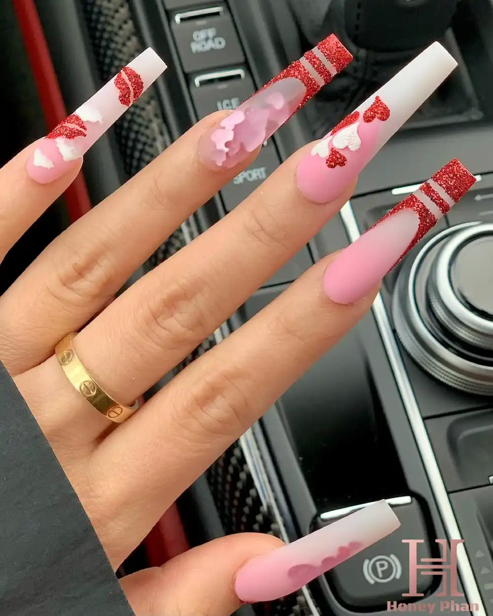 valentines day nails