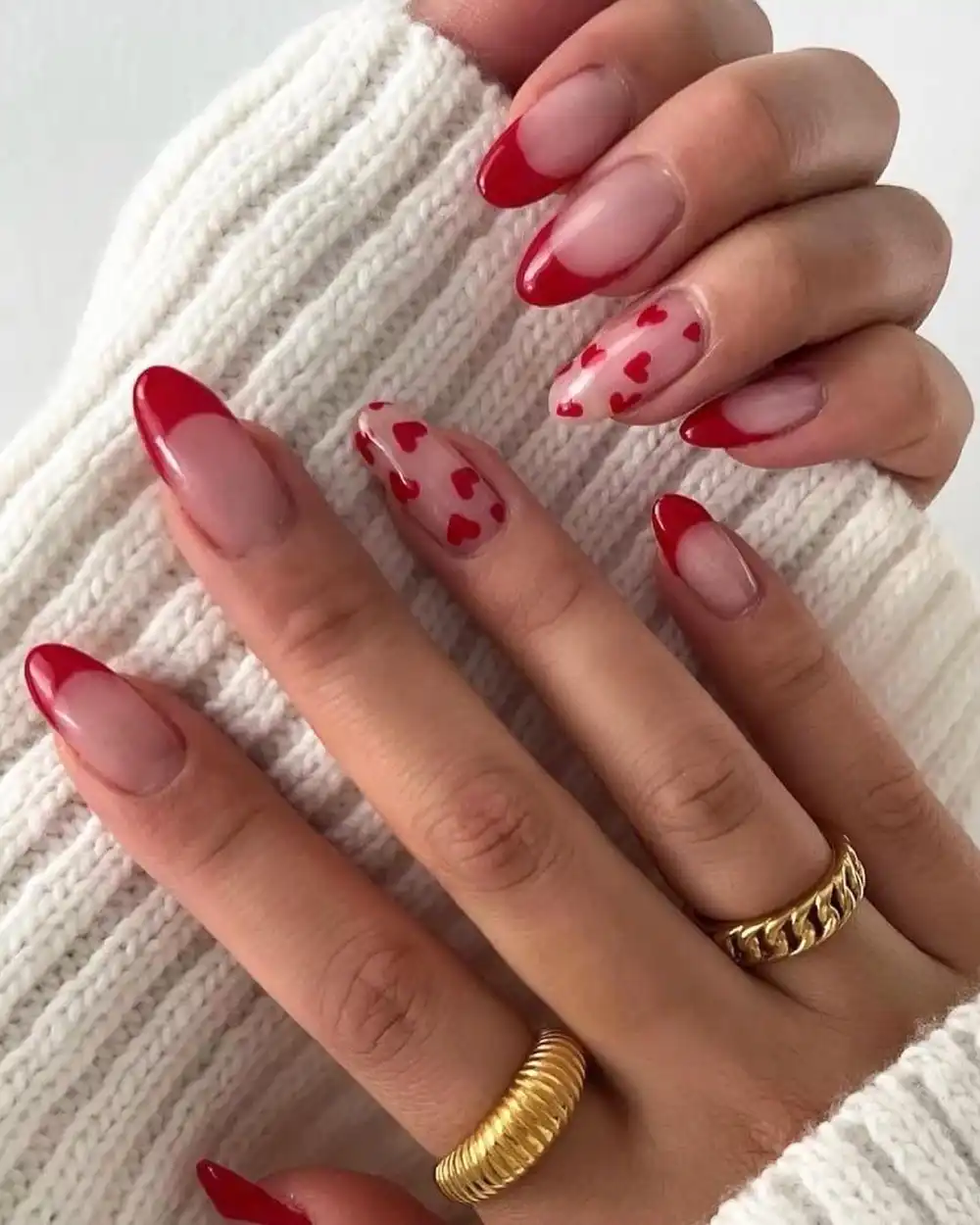 valentines day nails