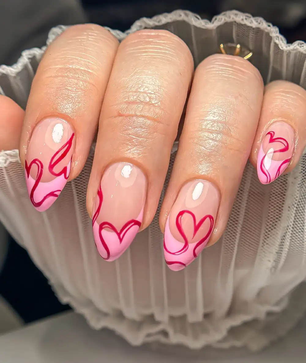 valentines day nails