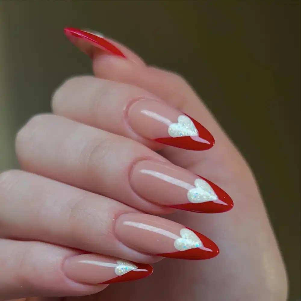 valentines day nails